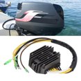 thumbnail image 4 of Outboard Rectifier, 32800-92E00 Aluminum Alloy Anti Interference Converter Voltage Regulator Rectifier  For 2 Stroke Motors, 4 of 8