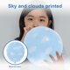 thumbnail image 3 of WHAMVOX 100Ud De Globos De Látex Decorativos Impresos Para Eventos Y Celebraciones En Azul, 3 of 6