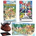 thumbnail image 1 of Story of Seasons: Pioneers of Olive Town (Edición Premium) Incluye un Peluche de Búfalo, un Póster de Tela y Super Smash Bros. Ultimate: Pack de 2 Juegos para Nintendo Switch, 1 of 9