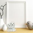 thumbnail image 5 of ​​GiLiling Humorous Halloween Ghost Finger Sculpture Statue​​ | Miniature Desktop Art Piece for Gothic Shelf Displays and Whimsical Spooky Season Accents, 5 of 6