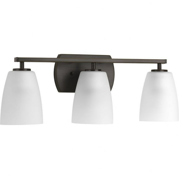 Progress Lighting - Three Light Bath - Bath & Vanity - Leap - 3 Light in Modern