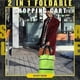 thumbnail image 4 of 2 in 1 Collapsibleo-Stage Zipper Grocery Cart with Wheels Shopping Bag (Black), 4 of 4