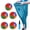 Blue, variant on Granny Pants Yard Game 2026 New - Granny Pants Outdoor Game with Bouncy Balls, Giant Outdoor Games for Adults and Family Funny Party Yard Games (1 Set)