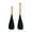 Black, variant on Silicone Spatula,2 Pcs Spatula With Wood Handle, Heat Resistant Non Scratch Kitchen Paddle, Slotted Pots,Kitchen Utensils For Home Apartment Grill Pancake Frying Baking Cooking Serving Mixing