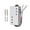 Silver-50mm, variant on High-Output 3+3 Brass Cover Humbucker Pickup, Coil Design for Electric Guitar Mods, Corrosion-Resistant Metal Finish