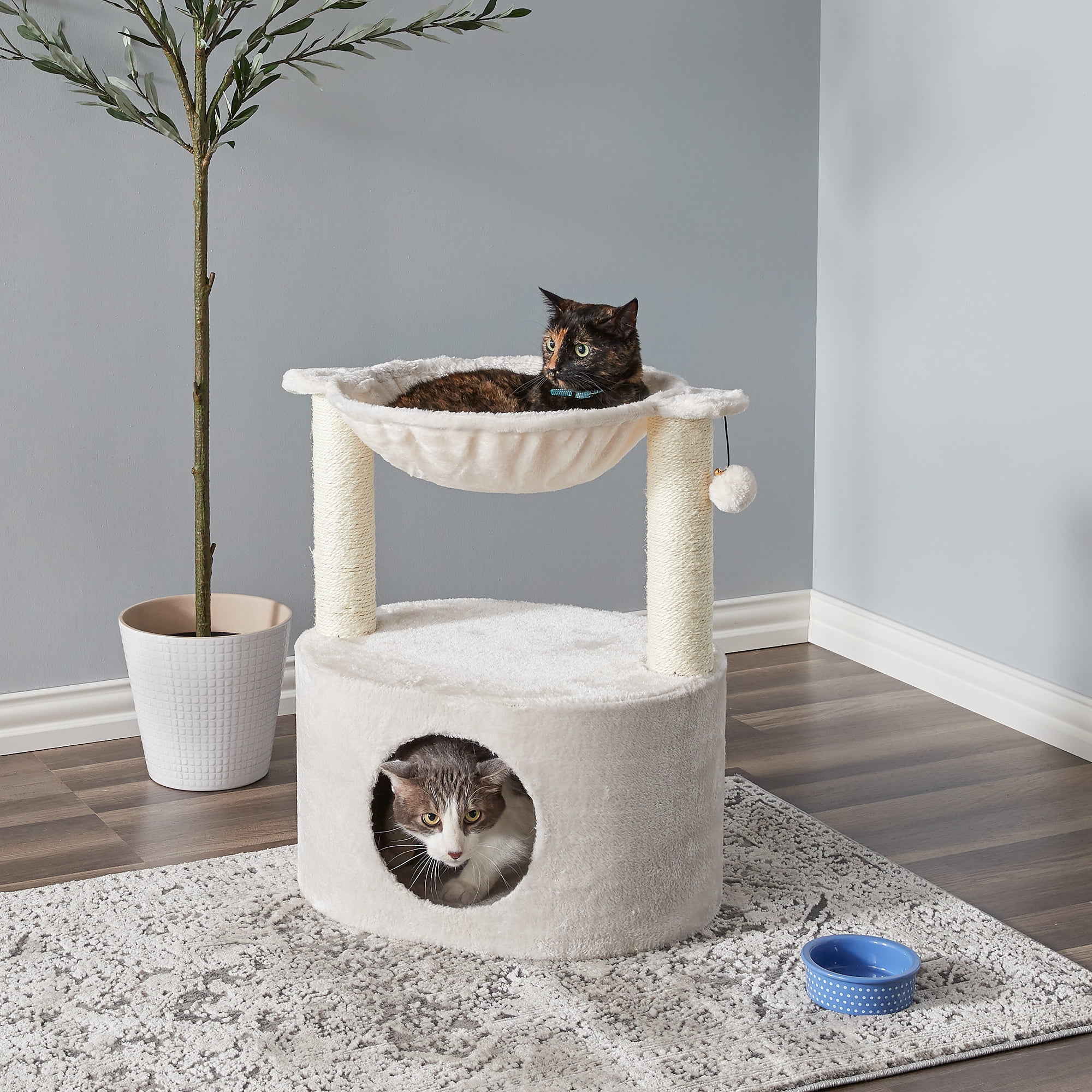 Two by Two Holly Cat Tree, Condo and Hammock
