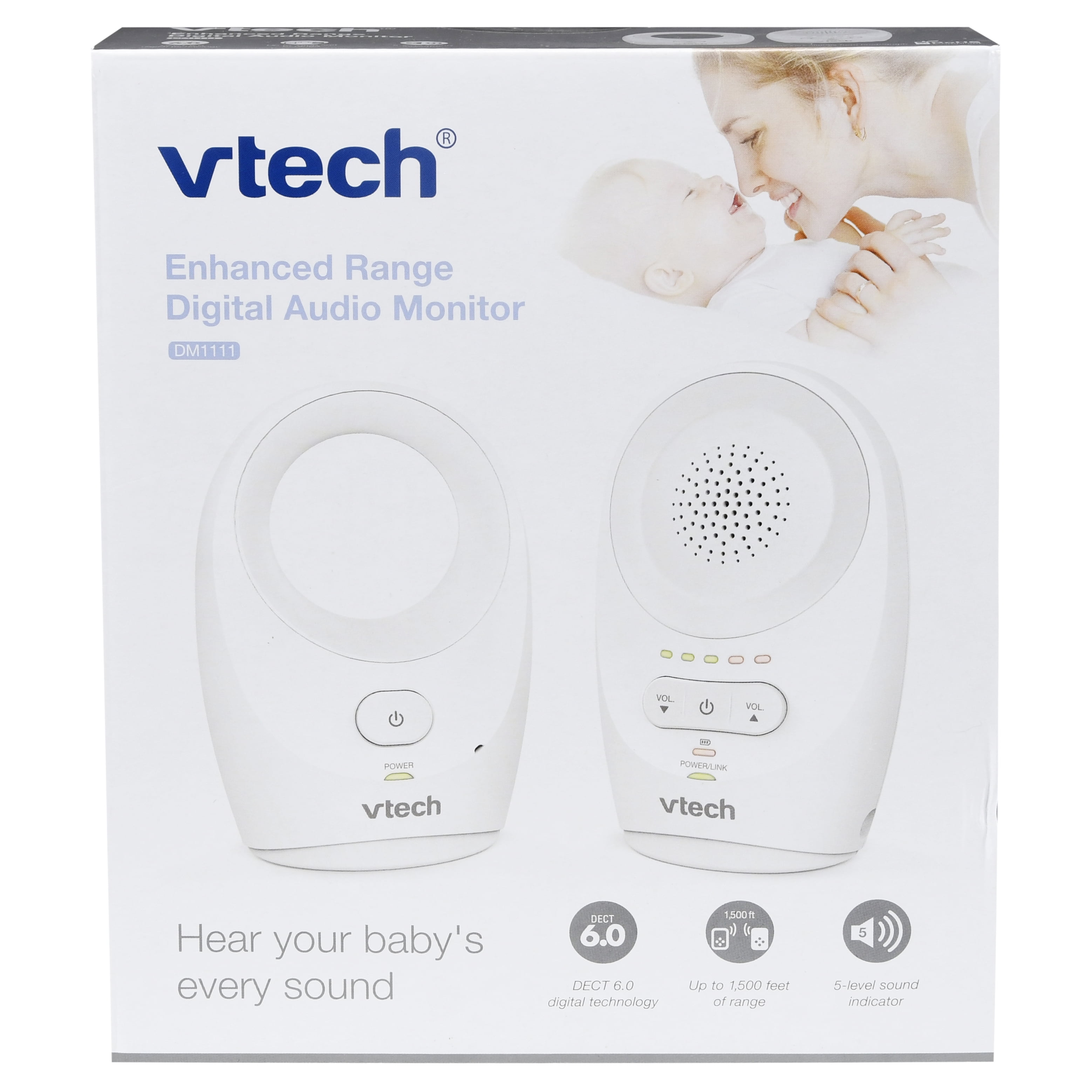 vtech dm1111 audio baby monitor