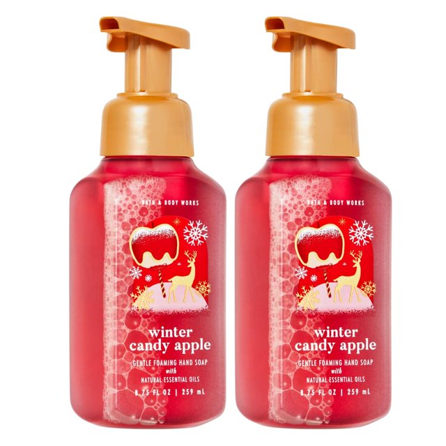 Jabón de manos Bath & Body Works Winter Candy Apple 250 ml (paquete de 2)