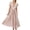 Pink, variant on Qiopertar Women's Loose Sleeveless V-Neck Zipper Dress Backless Casual Party Beach Vacation Fashion Dress, Blue S
