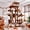 Leopard Print, variant on Merrland 83" Multi-Level Large Cat Tree with 2 Condos, Plush Perches, Sisal Scratching Posts, Hammocks & Toys for All Cats, White and Black Spot