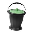 thumbnail image 3 of Serenable Spittoon al with Lid Potty al Pot Night al Toilet Portable Bedpan Chamber Pot for Woman Travel Elderly Children Green Lid, 3 of 9