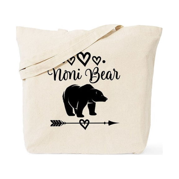 CafePress - Noni Bear Grandma Gift Tote Bag - Unisex Canvas Tote Bag, Beige, 1-Piece