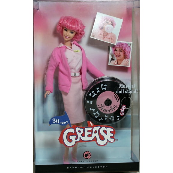 Grease Frenchy Barbie Doll Race Day Pink Label 2007 Mattel M0682