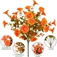 thumbnail image 3 of Artificiales Flores para Exteriores, 12 Paquetes de Flores Artificiales de Eucalipto para Macetero, Gloria Matutina Falsa para Decoración Del Hogar/porche/jardín, 3 of 6