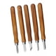 thumbnail image 5 of Conjunto de Herramientas de Talla de 5pcs de Cuchillo para Esculpir Cinceles de Mano para Trabajar La DYNWAVEMX carpintería talla DIY, 5 of 8