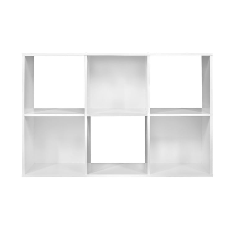 ClosetMaid Decorative Storage 6-Cube Organizer White