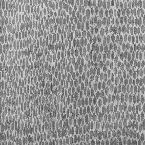 Ahgly Company Indoor Square Abstract Gray Modern Area Rugs, 7' Square