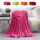 thumbnail image 1 of Manta de Franela de Terciopelo Suave, Color Liso, Ideal para Acondicionar Tu Sofá Cama, 140 X 90 Cm, Un Regalo Acogedor para El Hogar o La Oficina., 1 of 7