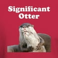 thumbnail image 3 of CafePress - Significant Otter Dark T Shirt - Men's Classic Graphic Cotton T-Shirt, 3 of 4