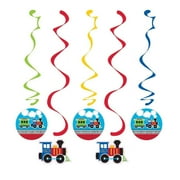 30 Count Bulk Pack All Aboard Train Dizzy Danglers