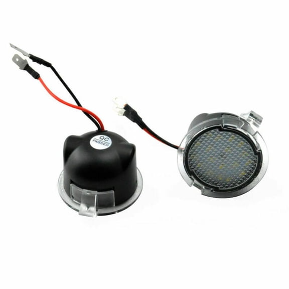 NATEFEMIN Customizable LED Welcome Lights for Ford Cars, 1.8W Per Bead, Perfect Fitment for 15-17 Models