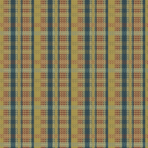 Waverly Inspirations 100% Cotton Duck 45" Width Plaid Navy Color Sewing Fabric by the Yard