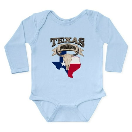 

CafePress - Bull Skull Texas Pride Body Suit - Long Sleeve Infant Bodysuit