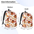 thumbnail image 2 of Salouo Thanksgiving Turkey Leaves for Travel Backpack for Men Women,Casual Laptop Backpack Daypack Business Work Bag for Travel、Hiking、Weekend -Medium, 2 of 5