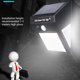 thumbnail image 4 of Luz solar LED Jardín Patio Iluminación impermeable al aire libre Montaje en pared Lámpara con sensor infrarrojo tholdsy JJ25121-09, 4 of 6