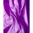 thumbnail image 4 of Sheer Organza Fabric by the Yard for Sewing Fashion Wedding Dress DIY Event Decorations, 60’’ Wide Sparkle Silky Crystal Organza Fabric (Magenta, 1 Yard), 4 of 6
