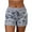 Gray, variant on Homenesgenics Shorts for Women Plus Size Fashion Women Drawstring Casual Pocket Loose Printed Sports Shorts Pants Clearance