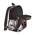 thumbnail image 4 of Harley Quinn Joker Backpack Schoolbag Laptop Daypack Large Capacity Adjustable Shoulders Travel Bag Knapsack Student Bookbag Satchel, 4 of 8