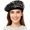 Silver, variant on Sparkly Sequin Beret for Women Glitter Beanie Beret Hats Adjustable Painter Cap Fall Winter Hat