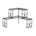 thumbnail image 2 of Brylanehome Scroll 2-Tier Corner Shelf, White Kitchen Space Saver Organization, 2 of 2