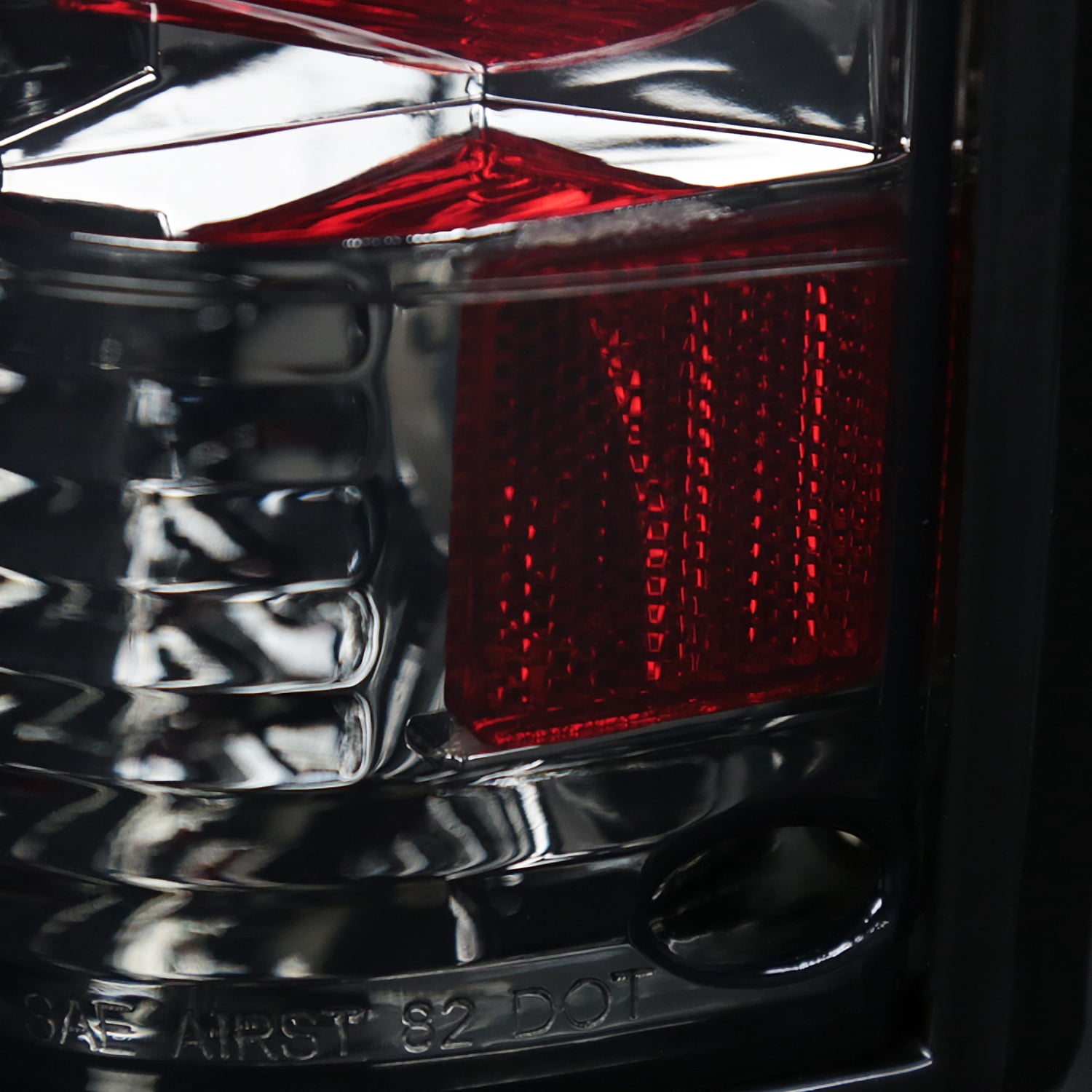 Spec-D Tuning Tail Lights Smoke Lens Compatible with 1982-1993 Chevy S10, 1983-1994 Chevy S10 Blazer, 1983-1990 GMC S15, 1991-1993 GMC Sonoma, Left + Right Pair Assembly