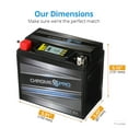 thumbnail image 3 of Chrome Pro Battery Ytx12-Bs Igel Power Sports Battery Replaces 12-Bs Etx12 Gtx12-Bs Cytx12-Bs Ctx12-Bs, 3 of 7