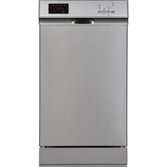 Kenmore 18" Built-in Stainless Steel Tub Dishwasher, SmartWash, Energy Star Certified, Stainless Steel
