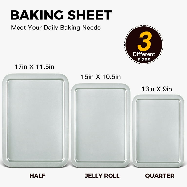 Jelly Roll Pan Half Baking Sheet Dimensions Hong Bake Baking Pan