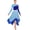 Royal Blue, variant on Women Liturgical Praise Dance Dresses Long Sleeve Worship Dancewear Color Block Christianity Attires Purple S