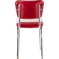 thumbnail image 3 of Richardson Seating Diner Chair with 2" Box Seat-Color:Zodiac Burgundy, 3 of 7