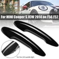 thumbnail image 2 of Gloss Black Outside Exterior Door Handle Cover compatible with R50 R52 R53 R55 R56 R57 R58 R59 R61, 2 of 5