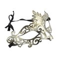 thumbnail image 1 of Unique Bargains 1 Pc Peacock Party Mask Gold Tone Plastic, 1 of 5