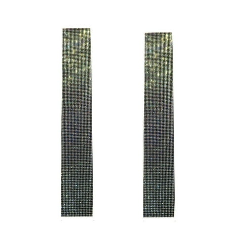 

Christmas Clearance Bling Rhinestone Car Door Sill Scuff Cover Anti-Scratch Sticker Cars Accessories
