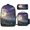 Color-1, variant on Magical Butterfly Forest 3pcs/Set Student Travel Bags Laptop Daypack Backpack Shoulder Bag Pencil Case