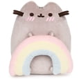 thumbnail image 1 of Peluche GUND Pusheen con arcoíris, 24 cm, color gris, 1 of 5