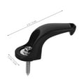thumbnail image 2 of WRITWAA Motorcycle Handlebar Hook Bike Hanger Black Plastic Durable 1 Set, 2 of 8