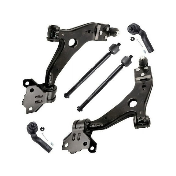 Front Control Arm and Tie Rod End Kit - Compatible with 2014 - 2018 Ford Transit Connect 2015 2016 2017