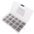 thumbnail image 2 of 500 Pcs M2/M3/M4 Ensemble de Vis Croisées pour Tête de Poêle en Acier Inoxydable Kit d'Assortiment Anticorrosion, 2 of 6