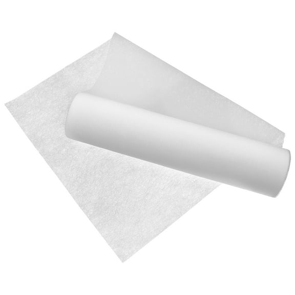 LEORX Iron on Double Sided Stabilizer White Fusible Interfacing for Quilting Projects