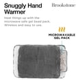 thumbnail image 3 of Hand Warmer Brookstone de piel sintética con paquete de gel apto para microondas, 3 of 7